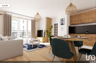 Appartement 3 pièces de 57 m² à Vanves (92170)