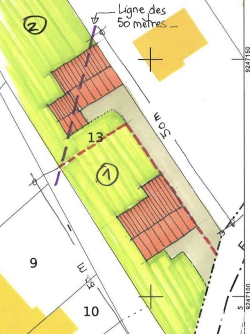 Terrain de 720 m² à Flines-lez-Raches (59148)