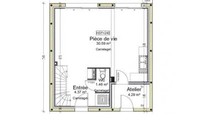 Terrain de 285 m² à Nivillac (56130)