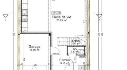Land of 285 m² in Nivillac (56130)