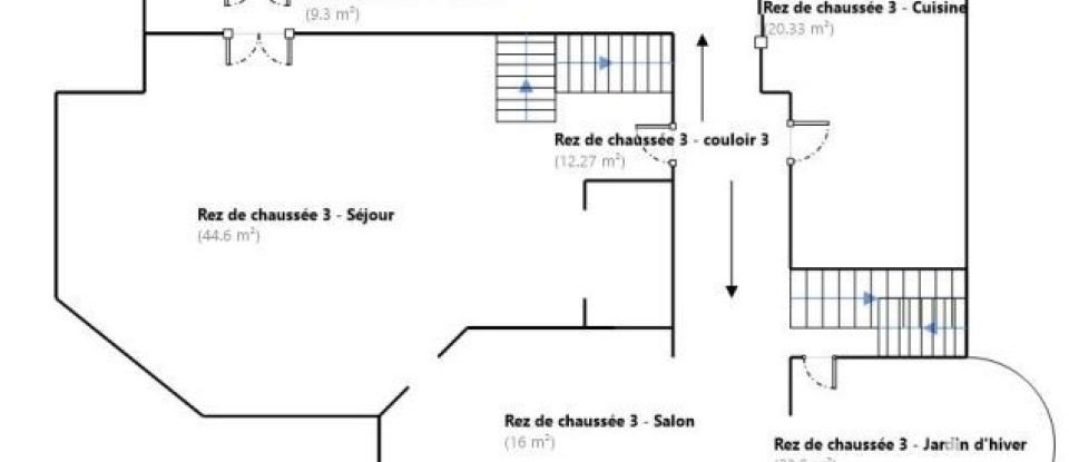 House 10 rooms of 316 m² in Arnières-sur-Iton (27180)