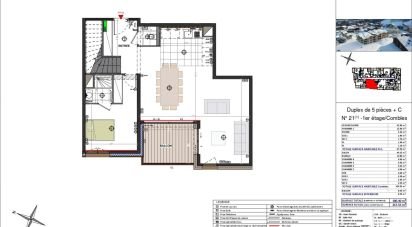 Appartement 7 pièces de 171 m² à Les Gets (74260)