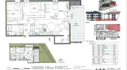 Apartment 3 rooms of 70 m² in Bidart (64210)