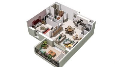Appartement 2 pièces de 38 m² à Béziers (34500)