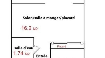 Appartement 2 pièces de 33 m² à Arles (13200)