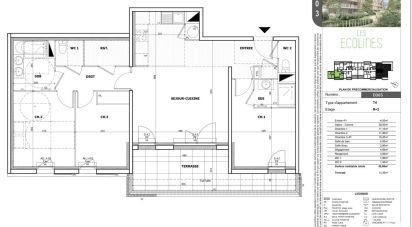 Appartement 4 pièces de 85 m² à Aubagne (13400)