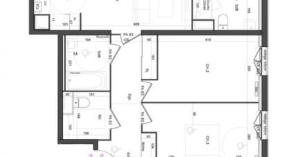 Appartement 4 pièces de 79 m² à Gonneville-sur-Honfleur (14600)