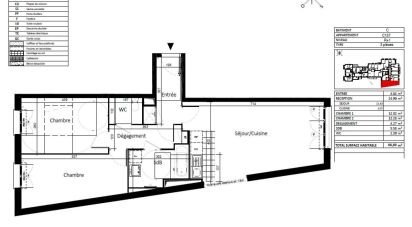 Appartement 3 pièces de 66 m² à Saint-Leu-la-Forêt (95320)