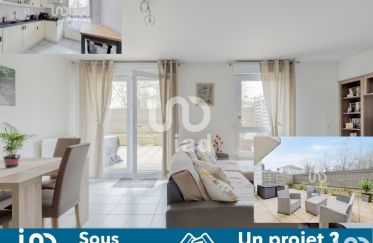 Appartement 2 pièces de 50 m² à Bussy-Saint-Georges (77600)