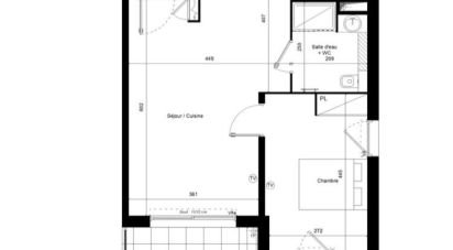 Apartment 2 rooms of 47 m² in Vias (34450)