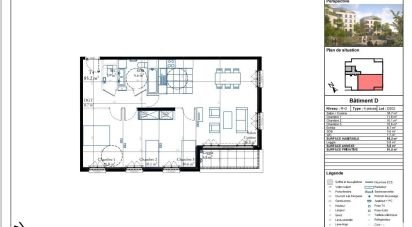 Apartment 4 rooms of 85 m² in Sceaux (92330)