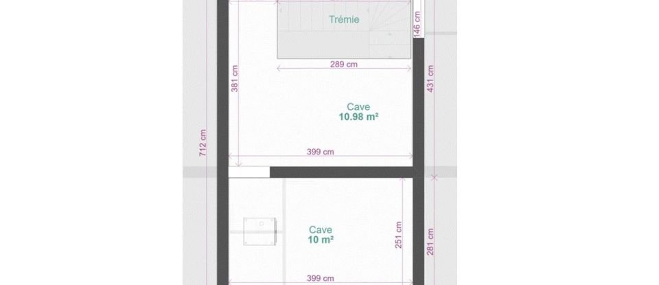 Maison 5 pièces de 137 m² à Tergnier (02700)
