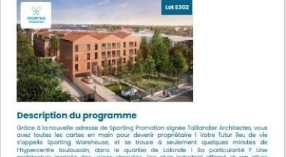 Appartement 5 pièces de 105 m² à Toulouse (31200)