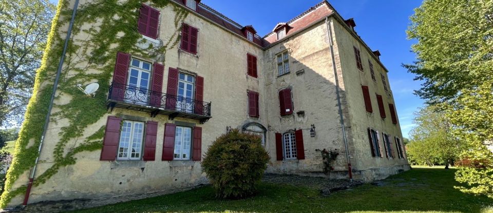 Castle 25 rooms of 1,500 m² in Saint-Palais (64120)