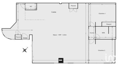 Apartment 5 rooms of 115 m² in Romainville (93230)