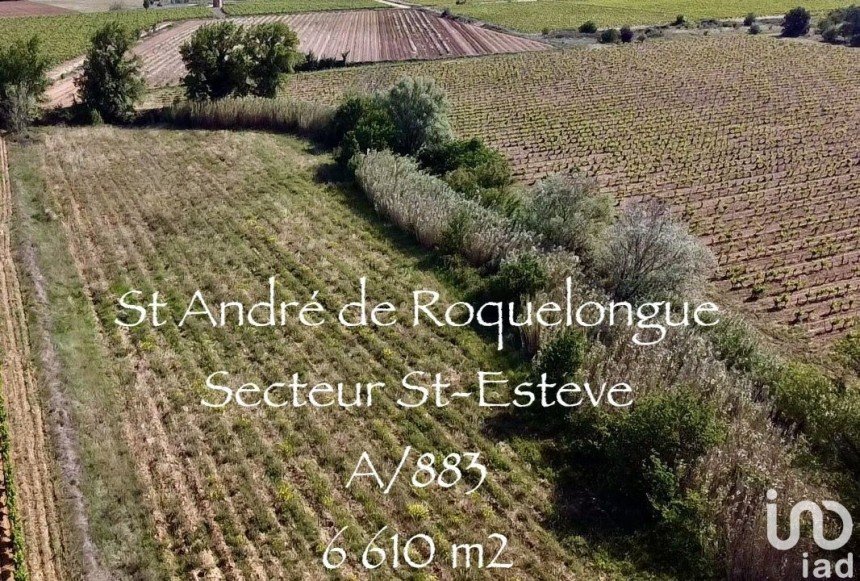 Terrain de 11 395 m² à Saint-André-de-Roquelongue (11200)