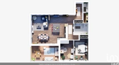 Apartment 3 rooms of 98 m² in Sarrebourg (57400)
