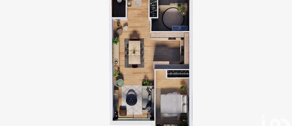 Apartment 2 rooms of 57 m² in Sarrebourg (57400)