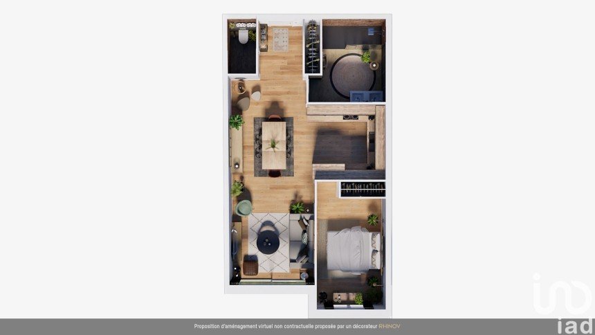 Appartement 3 pièces de 73 m² à Sarrebourg (57400)