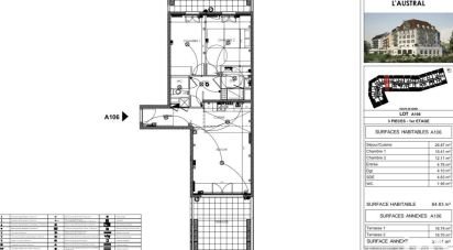 Appartement 3 pièces de 64 m² à Cormeilles-en-Parisis (95240)