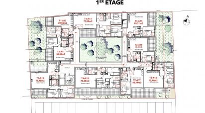 Appartement 3 pièces de 71 m² à Nîmes (30900)