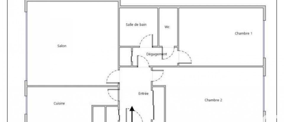 Apartment 3 rooms of 63 m² in Paris (75012)