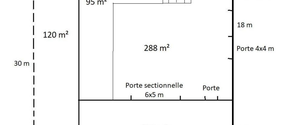 Block of flats in L'Hôpital-du-Grosbois (25620) of 431 m²