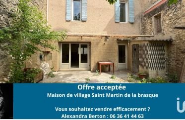 Maison 4 pièces de 67 m² à Saint-Martin-de-la-Brasque (84760)