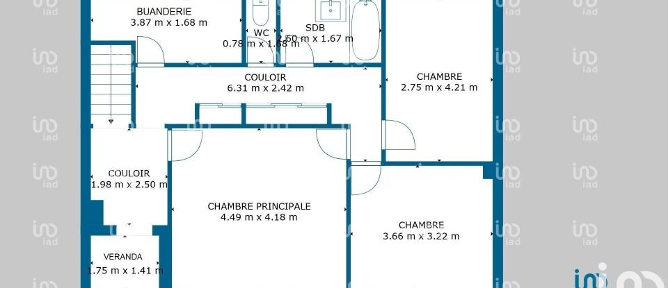 Maison 5 pièces de 143 m² à Martignas-sur-Jalle (33127)
