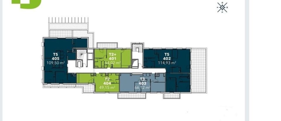 Apartment 5 rooms of 109 m² in Joué-lès-Tours (37300)