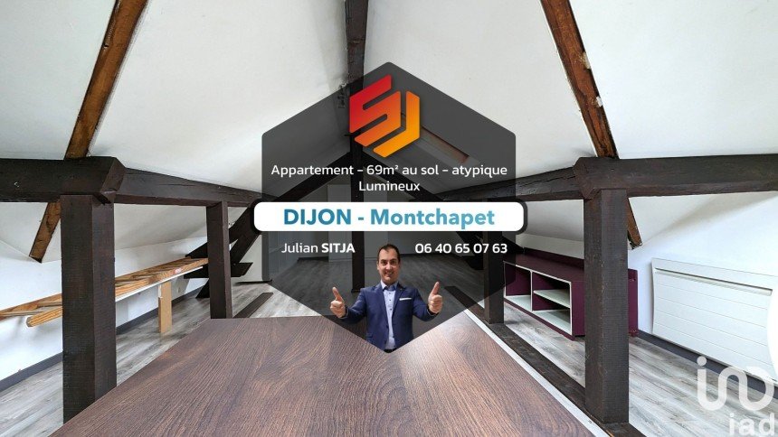 Apartment 2 rooms of 69 m² in Dijon (21000)