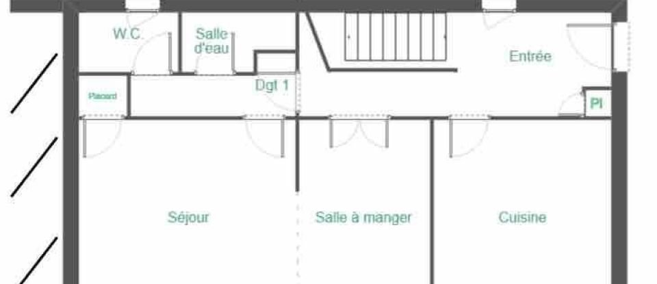 House 5 rooms of 90 m² in Broquiès (12480)