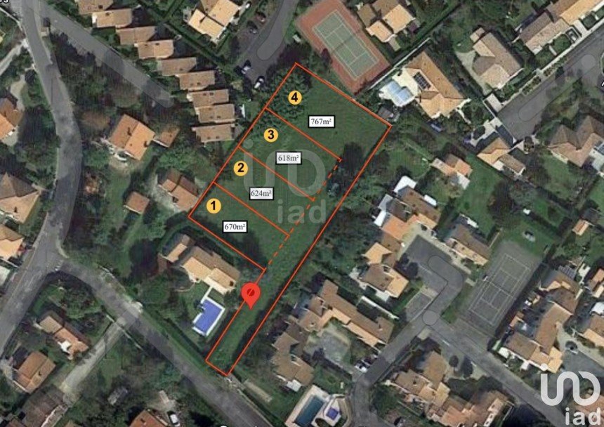 Land of 618 m² in Saint-Palais-sur-Mer (17420)