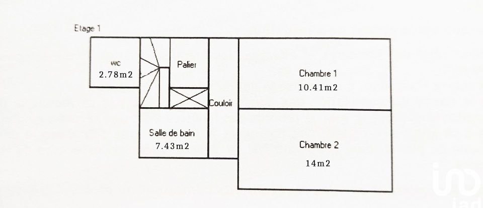 House 3 rooms of 81 m² in La Roche-sur-Yon (85000)