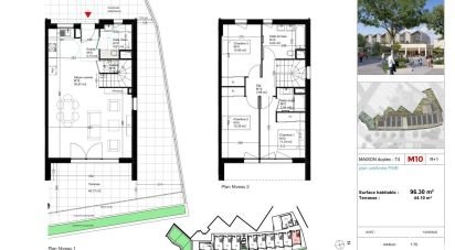 Appartement 4 pièces de 96 m² à Roanne (42300)
