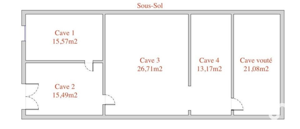 Maison 2 pièces de 59 m² à - (73800)