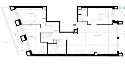 Appartement 4 pièces de 99 m² à Issy-les-Moulineaux (92130)