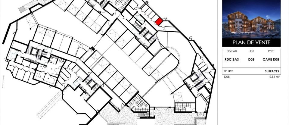 Apartment 4 rooms of 70 m² in Huez (38750)