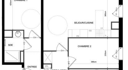 Apartment 4 rooms of 73 m² in Lyon (69006)