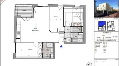 Apartment 4 rooms of 77 m² in Sceaux (92330)