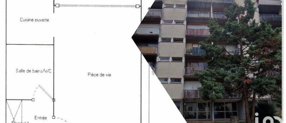 Appartement 1 pièce de 26 m² à Nantes (44300)