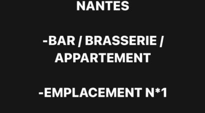 Brasserie-type bar of 130 m² in Nantes (44000)