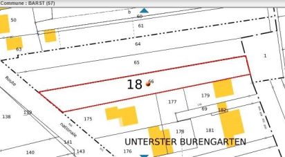 Land of 1,753 m² in Barst (57450)