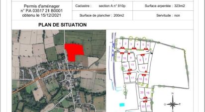 Land of 323 m² in La Baussaine (35190)
