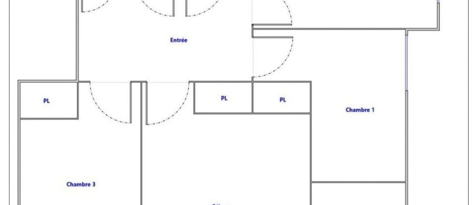 Apartment 4 rooms of 74 m² in Toulouse (31100)