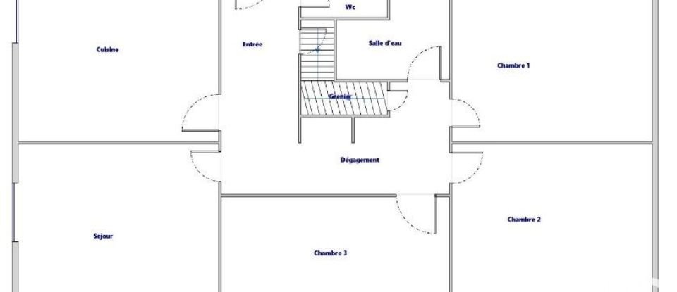 House 5 rooms of 87 m² in Civaux (86320)