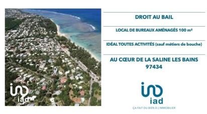 Right to lease of 100 m² in Saint-Paul (97434)