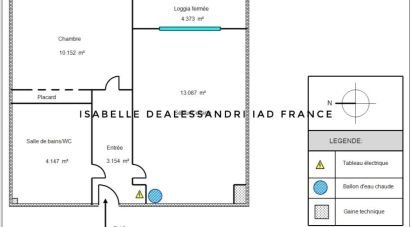 Apartment 2 rooms of 30 m² in Sanary-sur-Mer (83110)