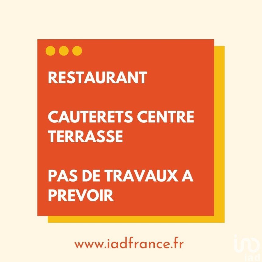 Restaurant de 87 m² à Cauterets (65110)