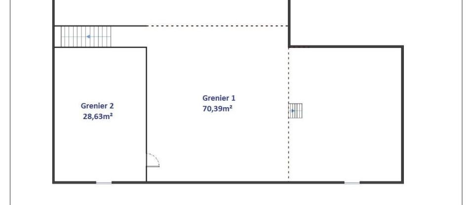 House 8 rooms of 219 m² in Le Petit-Bornand-les-Glières (74130)